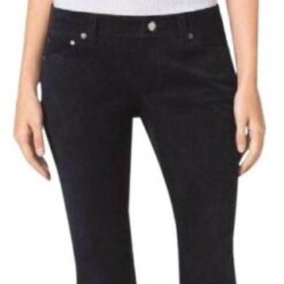 NWT MichaelMichael Kors Cropped Flared Suede Pants